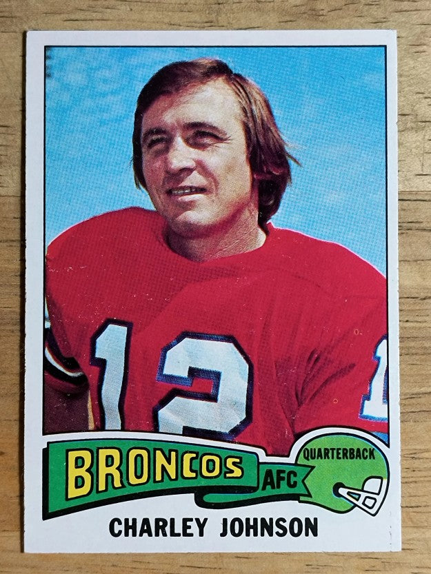 1975 Topps #295 Charley Johnson (NM)
