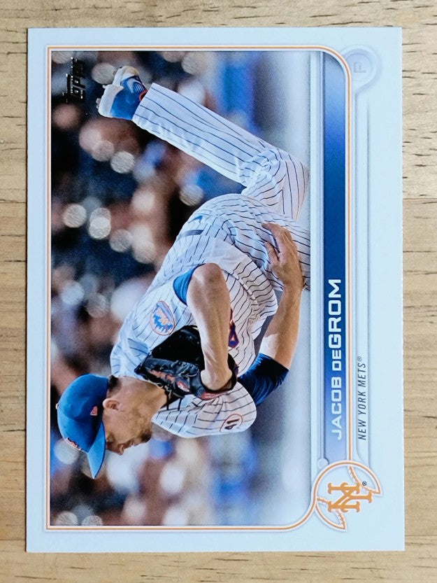 2022 Topps #330 Jacob deGrom