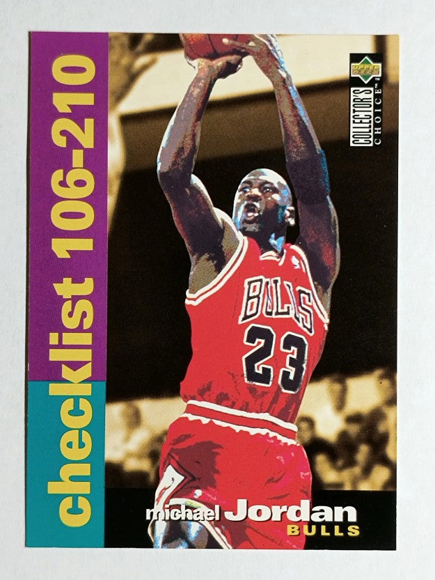 1995-96 Collector's Choice #210 Michael Jordan CL