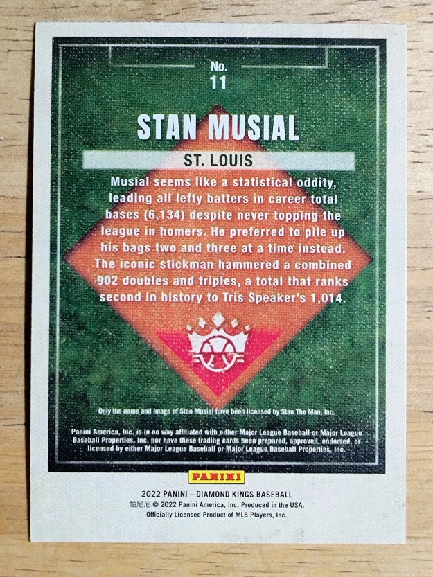 2022 Diamond Kings #11 Stan Musial