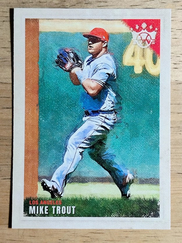 2022 Diamond Kings #40 Mike Trout