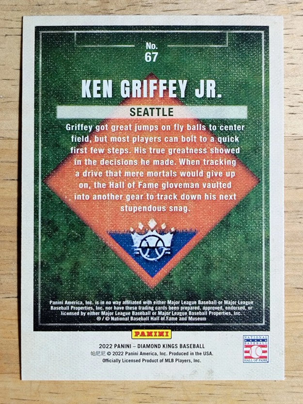 2022 Diamond Kings #67 Ken Griffey Jr.