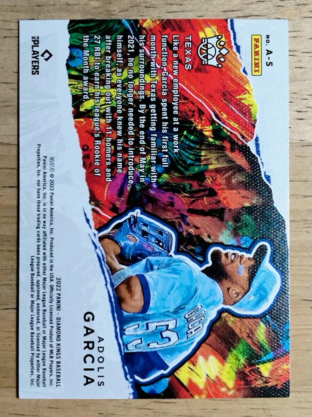 2022 Diamond Kings Aficionado #5 Adolis Garcia