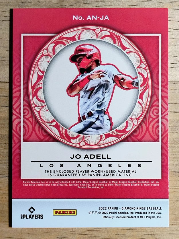 2022 Diamond Kings Art Nouveau Relics #11 Jo Adell