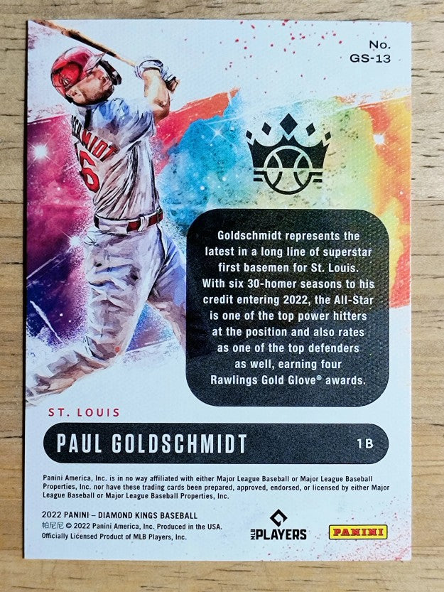2022 Diamond Kings Gallery of Stars #13 Paul Goldschmidt