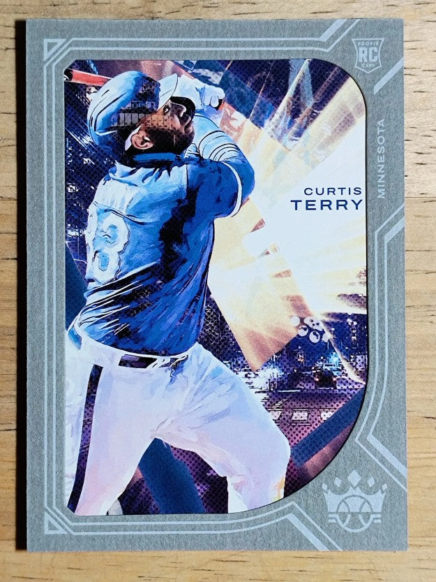 2022 Diamond Kings Gray Frame #82 Curtis Terry