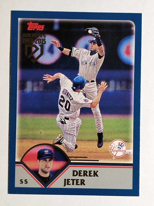 2017 Topps Archives Derek Jeter Retrospective #DJ11 Derek Jeter/'03 Topps