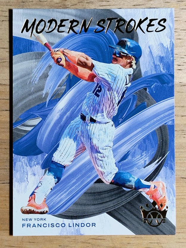 2022 Diamond Kings Modern Strokes #15 Francisco Lindor