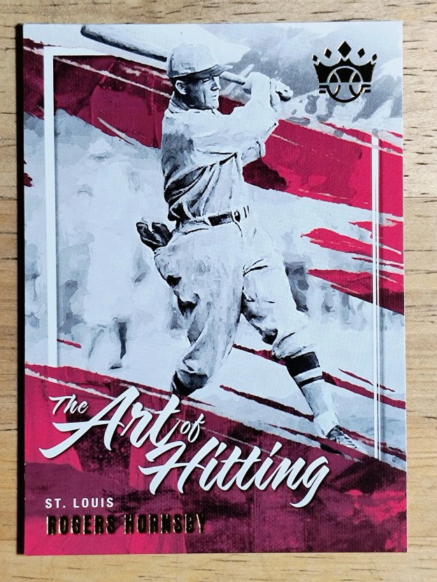 2022 Diamond Kings The Art of Hitting #6 Rogers Hornsby