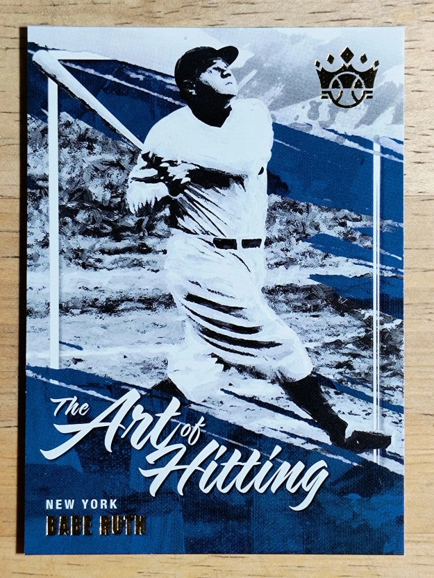 2022 Diamond Kings The Art of Hitting #8 Babe Ruth