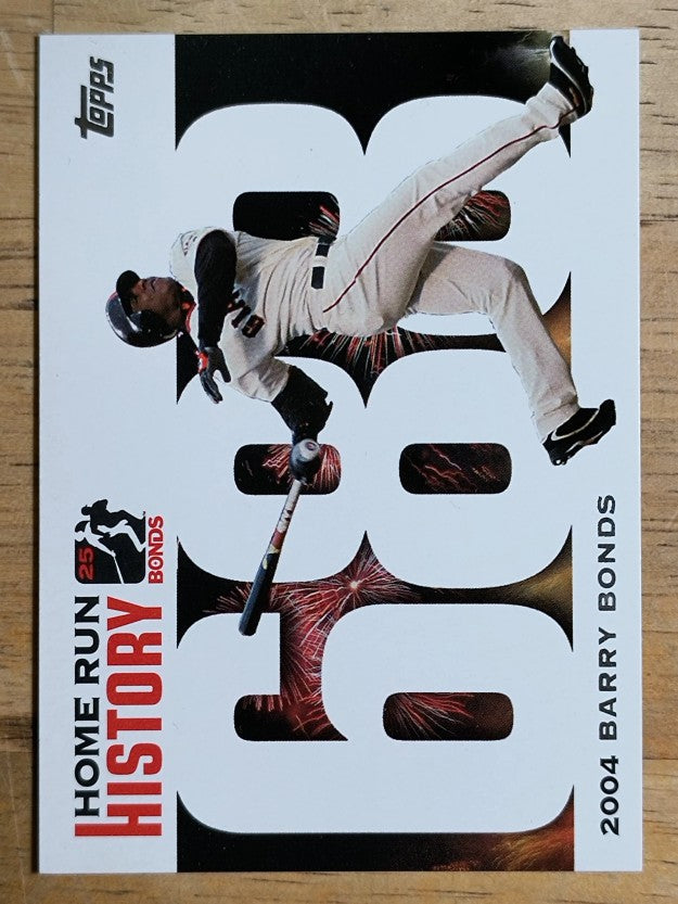 2005 Topps Barry Bonds Home Run History #688 Barry Bonds HR688