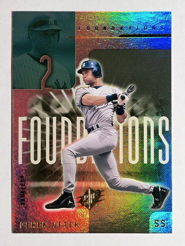 2001 SPx Foundations #F8 Derek Jeter