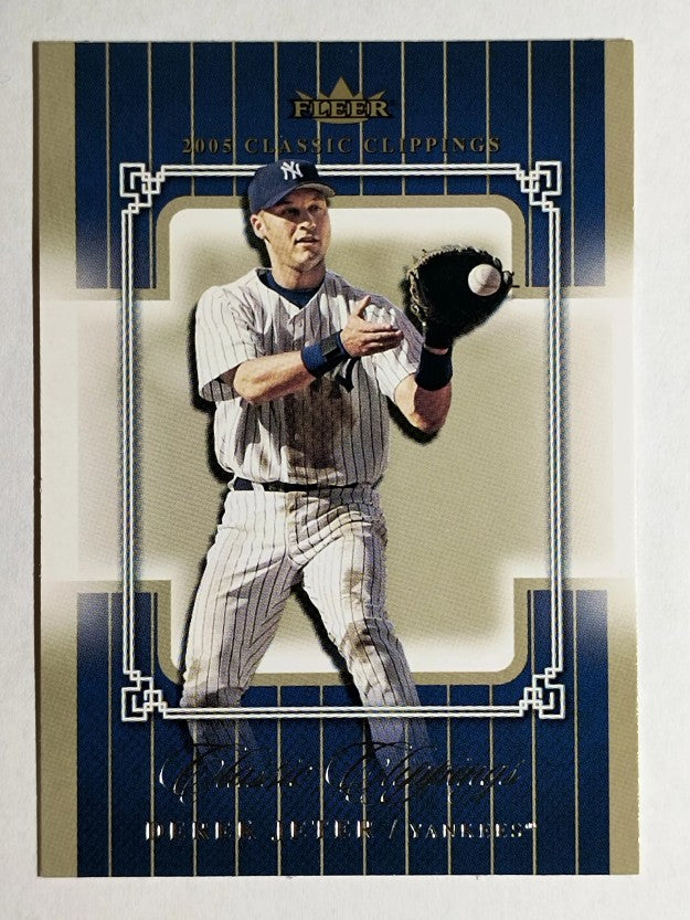 2005 Classic Clippings #4 Derek Jeter