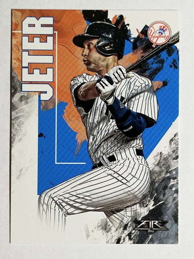 2019 Topps Fire #62 Derek Jeter