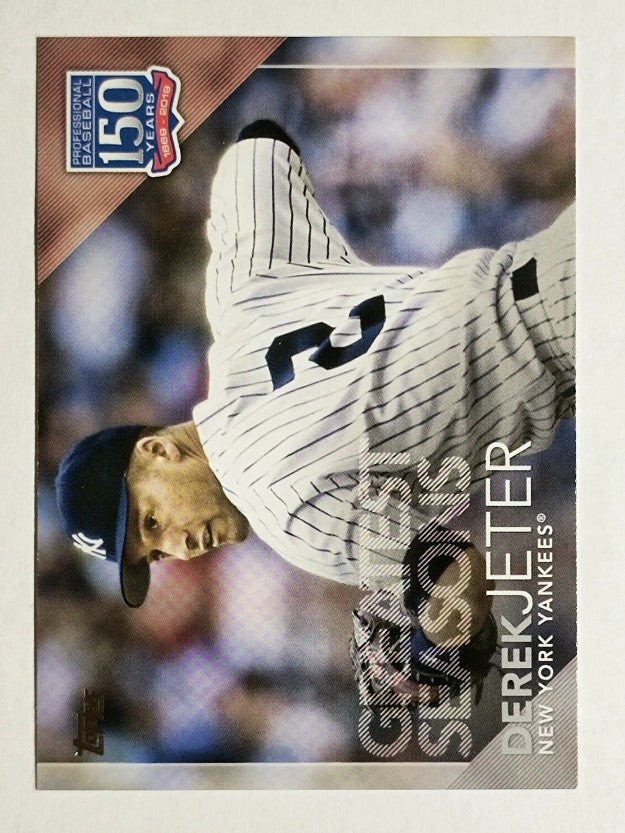 2019 Topps Update 150 Years of Baseball #15080 Derek Jeter