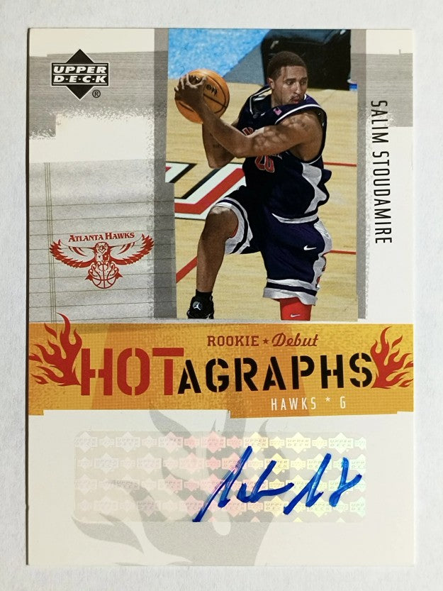2005-06 Upper Deck Rookie Debut Hotagraphs #SSA Salim Stoudamire