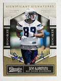 2010 Classics Significant Signatures Gold #191 Seyi Ajirotutu/499