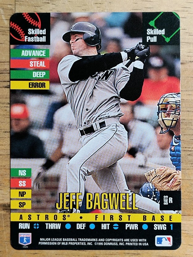 1995 Donruss Top of the Order #249 Jeff Bagwell U