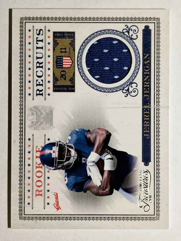 2011 Timeless Treasures Rookie Recruits Materials #23 Jerrel Jernigan