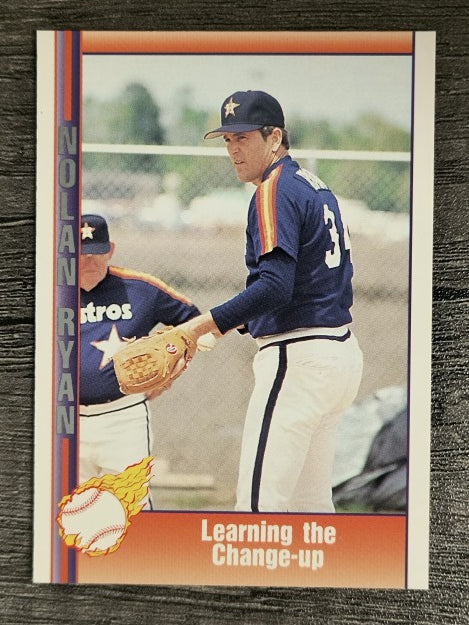 1991 Pacific Ryan Texas Express I #33 Nolan Ryan/Learning Change-Up