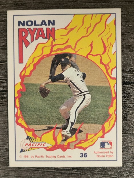1991 Pacific Ryan Texas Express I #36 Nolan Ryan/Starting Pitcher