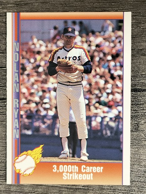 1991 Pacific Ryan Texas Express I #39 Nolan Ryan/3,000 Career Strikeout