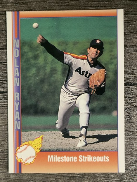 1991 Pacific Ryan Texas Express I #49 Nolan Ryan/Milestone Strikeouts