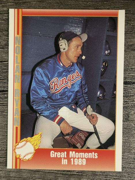 1991 Pacific Ryan Texas Express I #60 Nolan Ryan/Great Moments in 1989