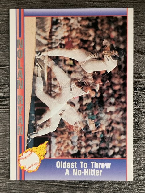1991 Pacific Ryan Texas Express I #65 Nolan Ryan/Oldest To Throw No-Hitter