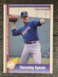 1991 Pacific Ryan Texas Express I #77 Nolan Ryan/Throwing Spirals