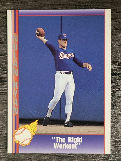 1991 Pacific Ryan Texas Express I #80 Nolan Ryan/The Rigid Workout