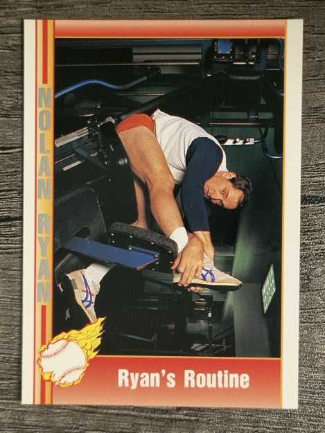 1991 Pacific Ryan Texas Express I #81 Nolan Ryan/Ryan's Routine