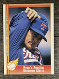 1991 Pacific Ryan Texas Express I #82 Nolan Ryan/Ryan's Routine Between Starts