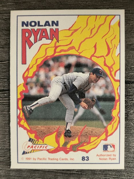 1991 Pacific Ryan Texas Express I #83 Nolan Ryan