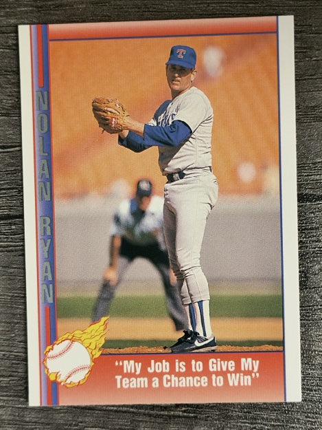 1991 Pacific Ryan Texas Express I #86 Nolan Ryan
