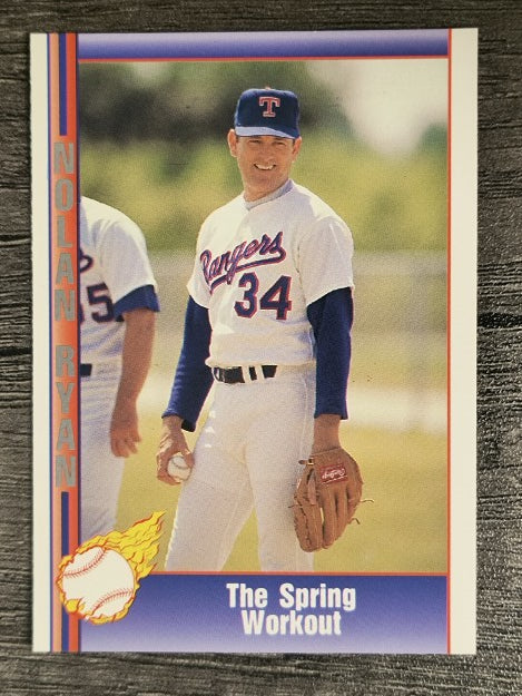 1991 Pacific Ryan Texas Express I #87 Nolan Ryan/The Spring Workout