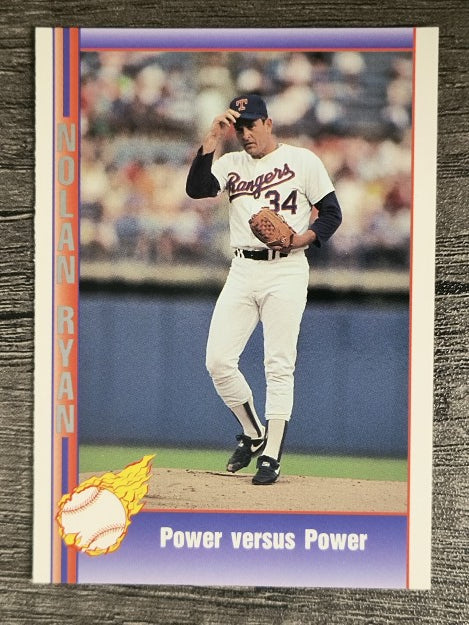 1991 Pacific Ryan Texas Express I #88 Nolan Ryan/Power versus Power