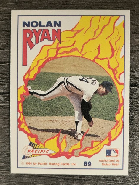 1991 Pacific Ryan Texas Express I #89 Nolan Ryan/Awesome Power