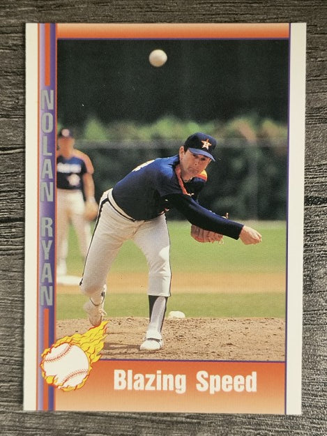 1991 Pacific Ryan Texas Express I #90 Nolan Ryan/Blazing Speed