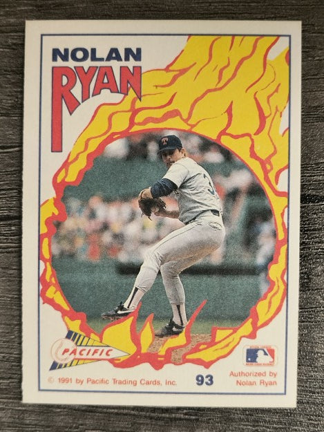 1991 Pacific Ryan Texas Express I #93 Nolan Ryan/Jim Sundberg