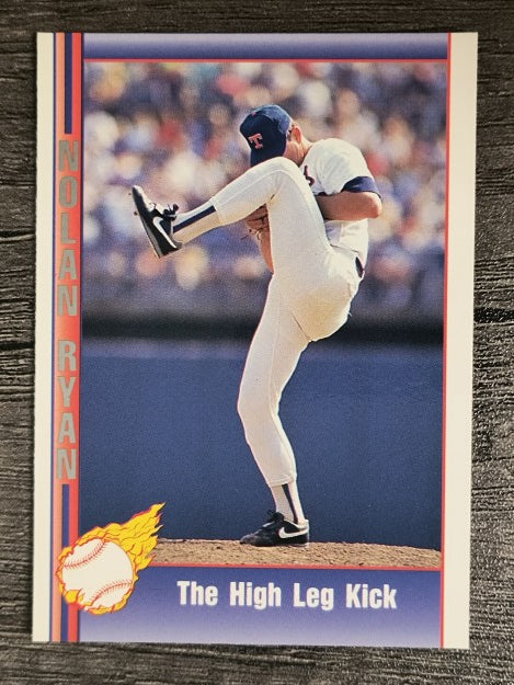 1991 Pacific Ryan Texas Express I #95 Nolan Ryan/The High Leg Kick