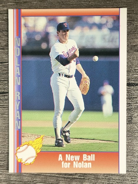 1991 Pacific Ryan Texas Express I #97 Nolan Ryan/A New Ball for Nolan