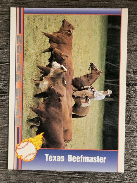 1991 Pacific Ryan Texas Express I #104 Nolan Ryan/Texas Beefmaster