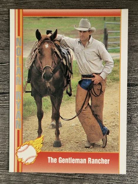 1991 Pacific Ryan Texas Express I #105 Nolan Ryan/Gentleman Rancher