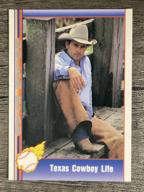 1991 Pacific Ryan Texas Express I #106 Nolan Ryan/Texas Cowboy Life