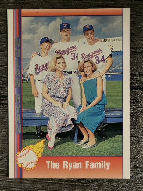 1991 Pacific Ryan Texas Express I #107 Nolan Ryan/The Ryan Family