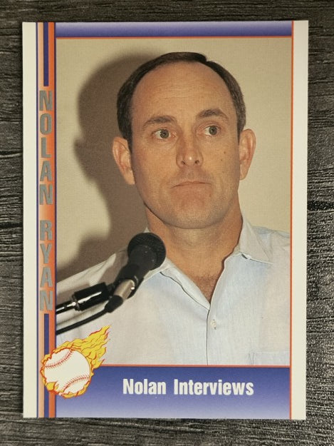1991 Pacific Ryan Texas Express I #109 Nolan Ryan/Nolan Interviews