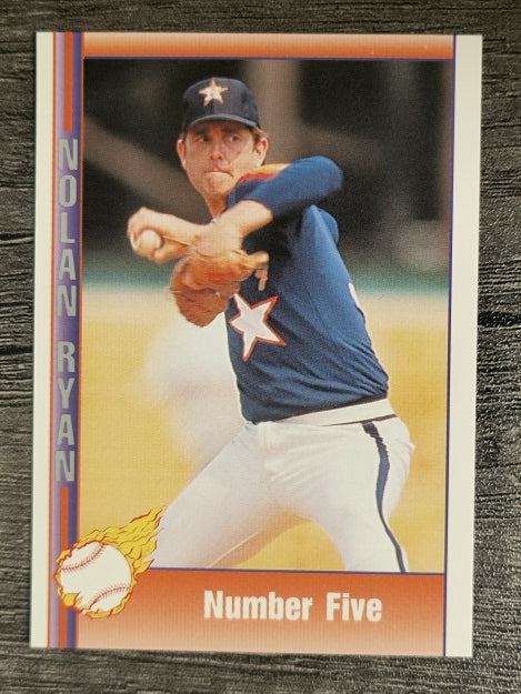 1992 Pacific Ryan Texas Express II #143 Nolan Ryan/Number Five