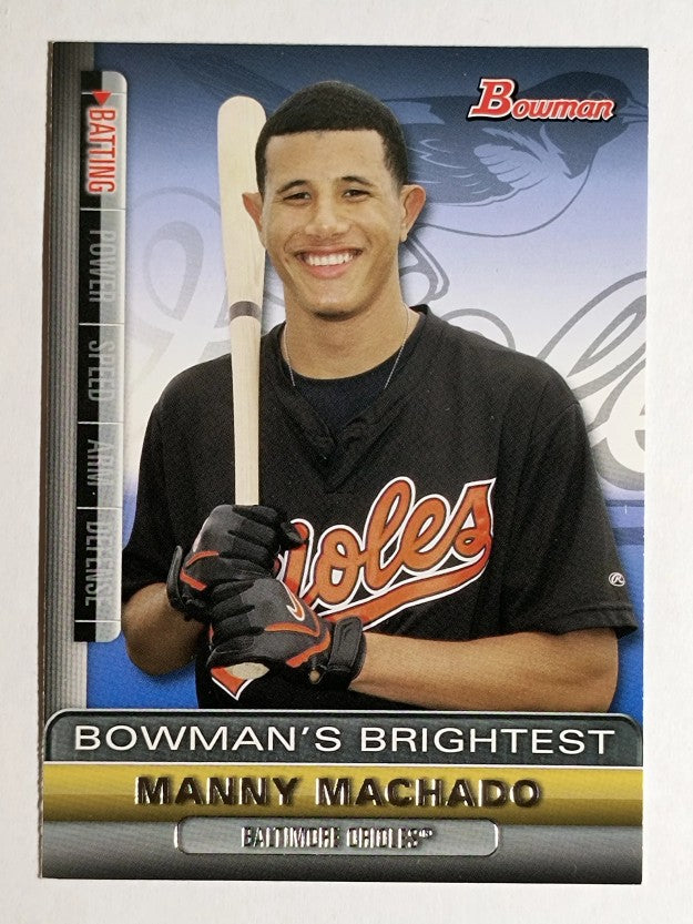 2011 Bowman Bowman's Brightest #BBR19 Manny Machado