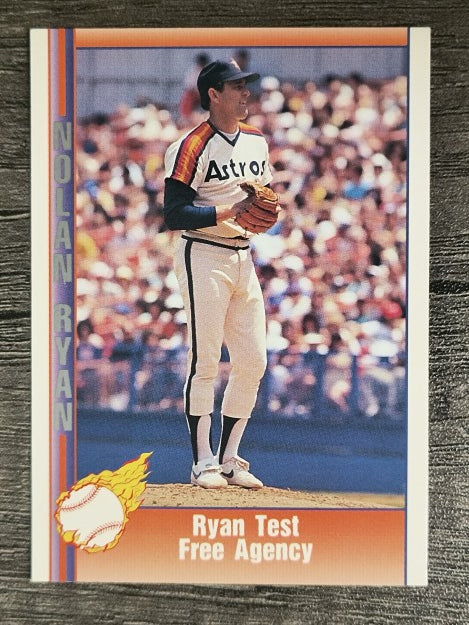 1992 Pacific Ryan Texas Express II #160 Nolan Ryan/Tests Free Agency